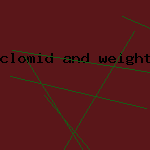 clomid and weight gain